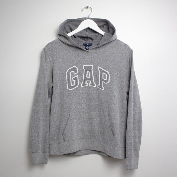 GAP Spell Out Thin Pullover Hoodie - Picture 1 of 8